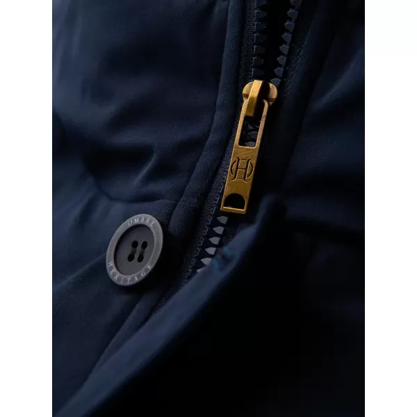  Muška parka OMBRE OM-JAPJ-0287 TAMNOPLAVA 