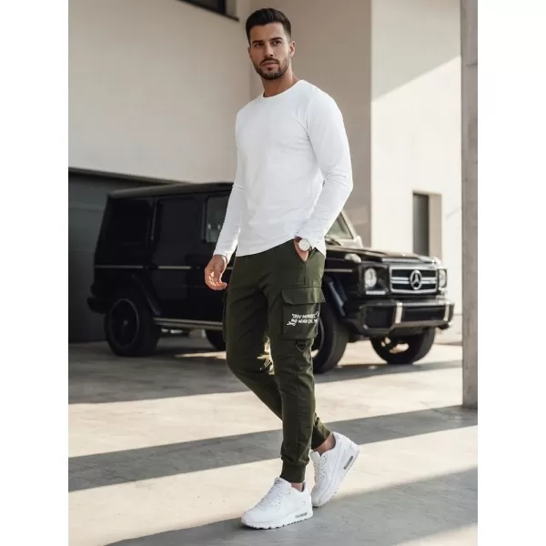  Muške hlače DSTREET UX4162 ZELENA 