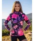 Ženska vrhunska softshell jakna ALTISPORT VOJ/ALW115JACK01 LJUBIČASTA/CRNA