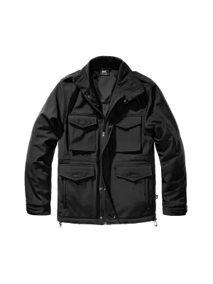 Muška softshell jakna BRANDIT 3208 CRNA