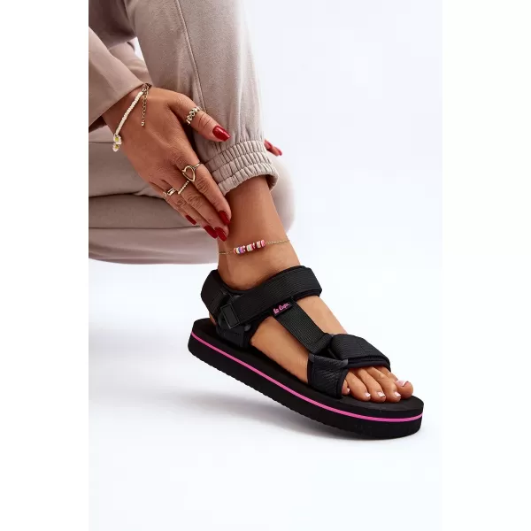  Ženske sandale LEE COOPER LCW-24-05-2751L CRNA 