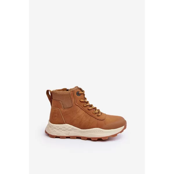  Dječje zimske cipele BIG STAR MM374202 CAMEL Big Star Shoes 