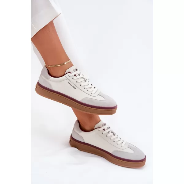  Ženske tenisice LOPEZ JUST DARE SS2D4008 WHITE/GREY Daniel Lopez Just Dare 