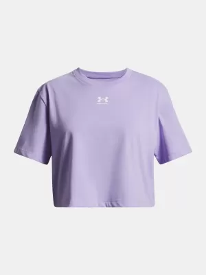 Majica za djevojčice UNDER ARMOUR UA RIVAL SS 1389755-538 LJUBIČASTA