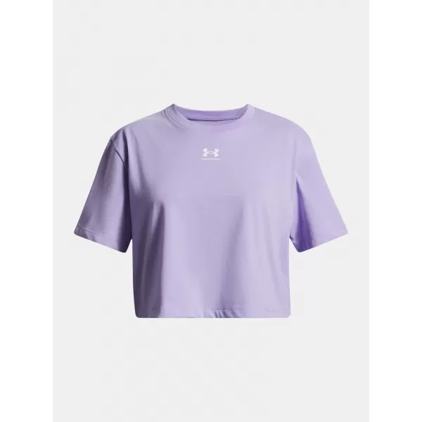 Majica za djevojčice UNDER ARMOUR UA RIVAL SS 1389755-538 LJUBIČASTA 