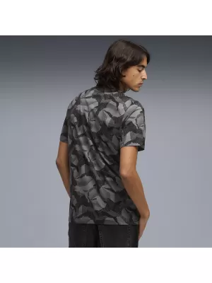 Muška majica kratkih rukava PUMA ESS LOGO LAB AOP TEE 692027_01 PUMA CRNA