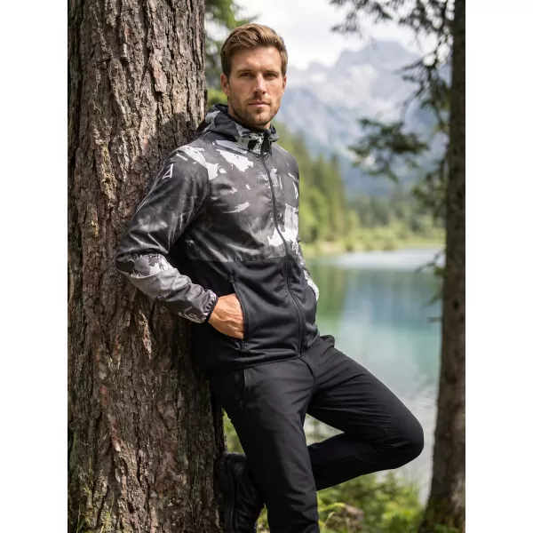  Muška vrhunska softshell jakna ALTISPORT VOJ/ALM125JACK01 MASKA/CRN 