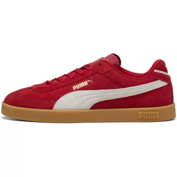  Čizme PUMA CLUB II ERA SUEDE 400717-08 FORATRED/P.WHITE/ FORATRED/STR.BIJELO/PUMA ZLATO 