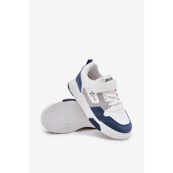  Dječje cipele BIG STAR RR374052 WHITE/BLUE Big Star Shoes 