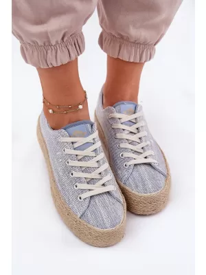 Ženske tenisice LEE COOPER LCW-25-02-3284 SVIJETLOPLAVA