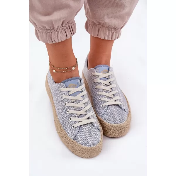  Ženske tenisice LEE COOPER LCW-25-02-3284 SVIJETLOPLAVA 