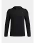 Trenirka za dječake UNDER ARMOUR RIVAL LW 1/4 ZIP HOODIE 6009316-001 CRNA