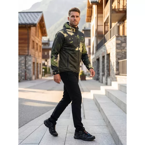  Muška vrhunska softshell jakna ALTISPORT VOJ/ALM125JACK01 MASKA/GRN 