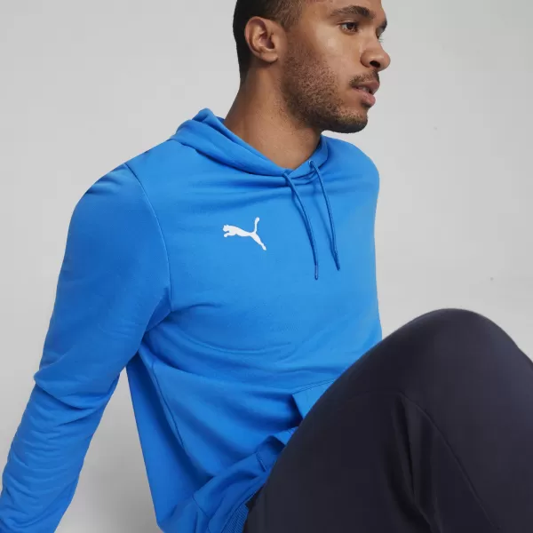  Muški sweatshirt PUMA TEAMGOAL CASUALS HOODY 658618_02 IGNITE BLUE/ UPALITI PLAVO/PUMA BIJELO 