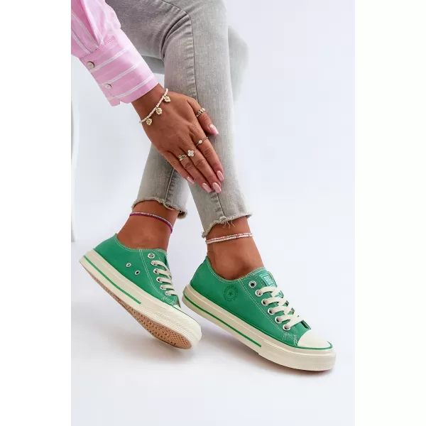  Ženske tenisice BIG STAR NN274240 GREEN Big Star Shoes 