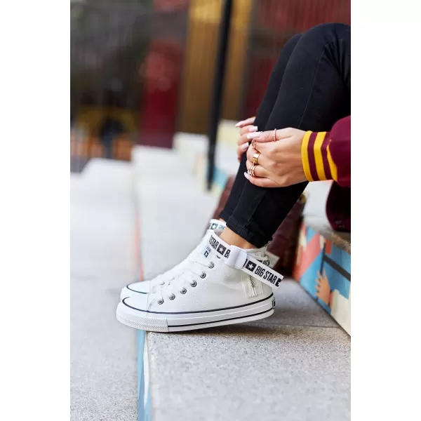  Ženske tenisice BIG STAR GG274027 WHITE Big Star Shoes 