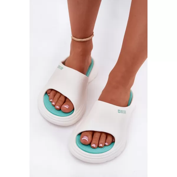  Ženske papuče BIG STAR RR274A586 WHITE Big Star Shoes 