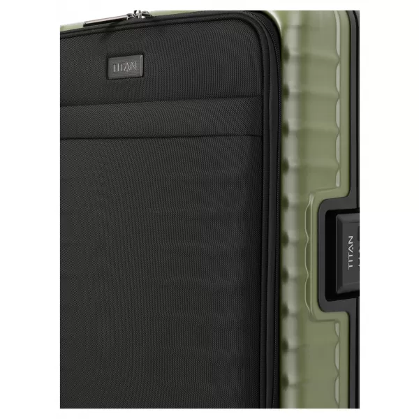  Kofer TITAN Overseas S Front pocket Forest green ŠUMSKO ZELENA 