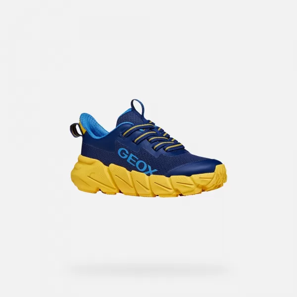  Tenisice za dječake GEOX FLEXYPER FAST J46N1A0149JC0657 TAMNOPLAVA 