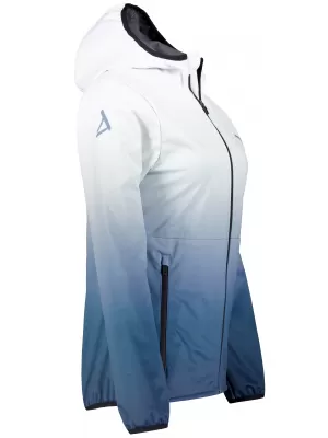 Ženska vrhunska softshell jakna ALTISPORT VOJ/ALW126JACK01 TAMNOPLAVA/BIJELA