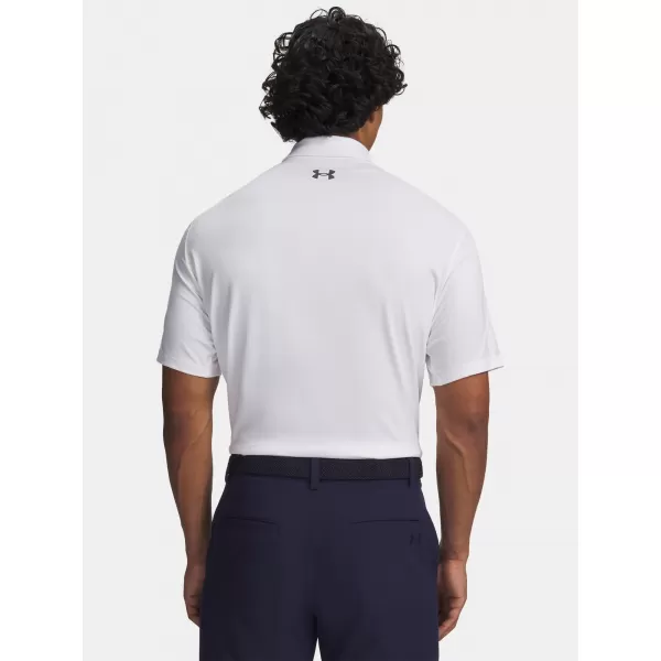 Muška majica kratkih rukava UNDER ARMOUR UA MATCHPLAY POLO 6009799-100 BIJELA 