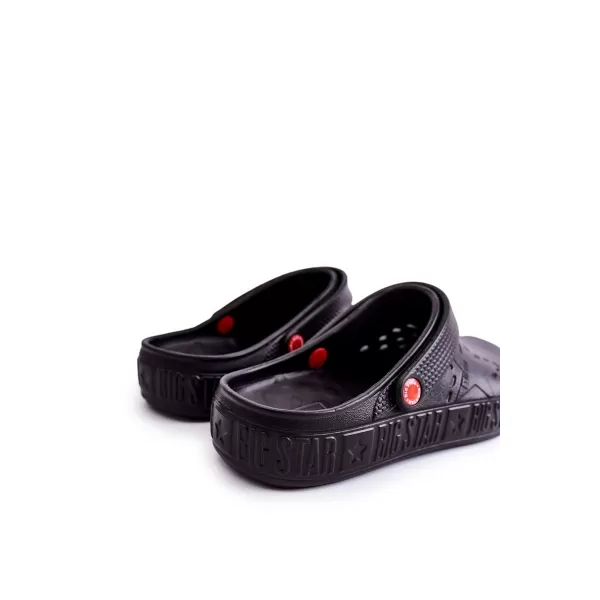  Muške papuče BIG STAR II175001 BLACK Big Star Shoes 
