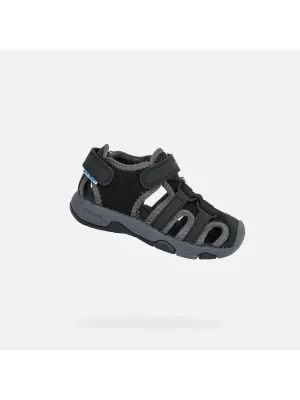 Sandale za dječake GEOX MULTY B650FA05014C9999 CRNA