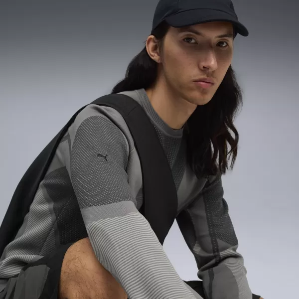  Muški sweatshirt PUMA X SAN SAN GEAR KNIT LS 632549-08 HLADNA SREDNJE SIVA 