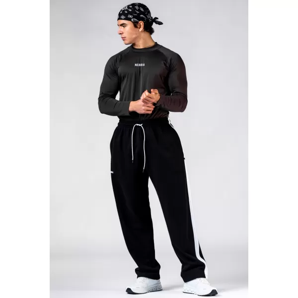  Bešavna majica s dugim rukavima POWER 901 BLACK Nebbia 