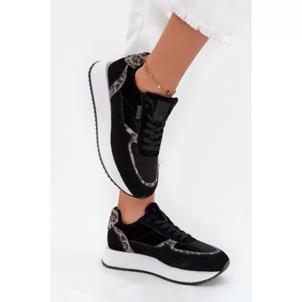  Ženske cipele BIG STAR OO274A312 BLACK Big Star Shoes 