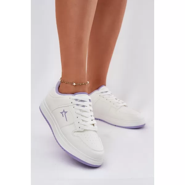  Ženske tenisice BIG STAR RR274A245 BIJELE/LJUBIČASTE Big Star Shoes 