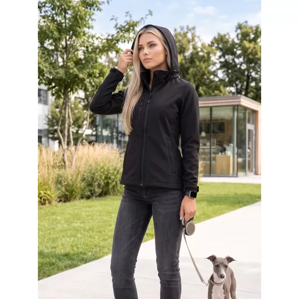  Ženska softshell jakna ALTISPORT NoPrint NP/ALW945 CRNA 