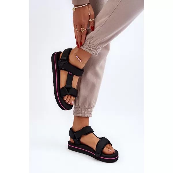  Ženske sandale LEE COOPER LCW-24-05-2751L CRNA 
