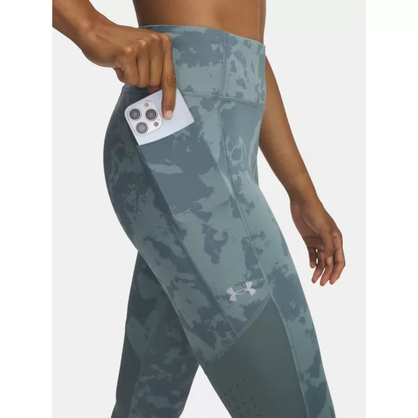  Ženske tajice UNDER ARMOUR UA LAUNCH ANKLE PRINT TIGHTS 1369772-587 PLAVA 