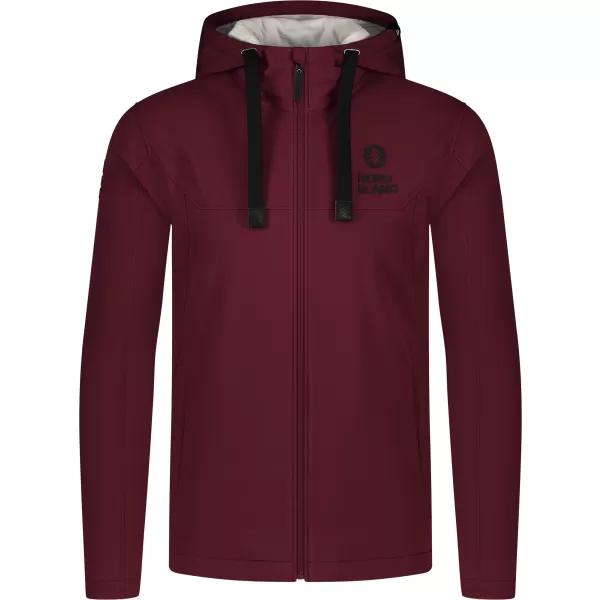  Muška softshell jakna NORDBLANC CANOPY NBSSM8340 TAMNOCRVENA 