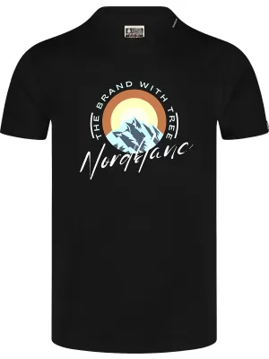 Muška majica kratkih rukava NORDBLANC SUNRISE NBSMT8152 CRNA