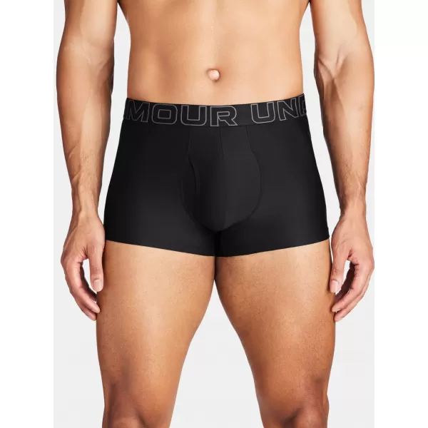  Muške bokserice UNDER ARMOUR M UA PERF TECH 3IN CRNA 
