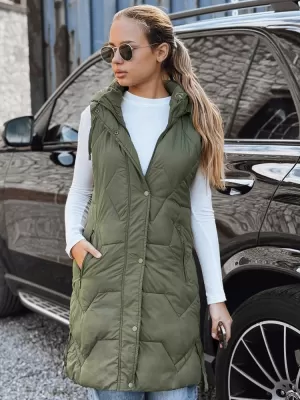 Ženski kaput DSTREET TY5264 ZELENA