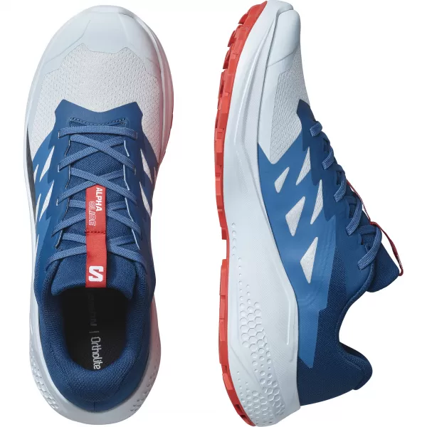  Muške cipele SALOMON ALPHAGLIDE L47724300 BALADNO PLAVA/TAMNOPLAVA/VATRENO CRVENA 
