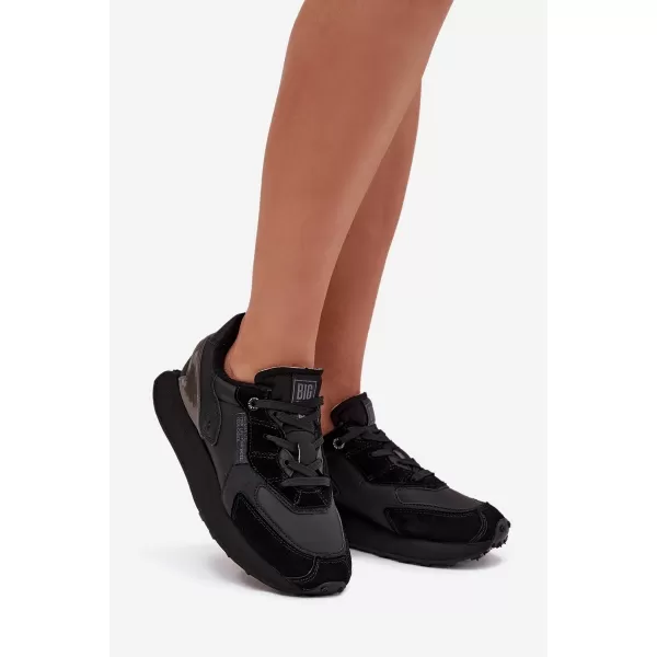  Ženske tenisice BIG STAR OO274562 BLACK Big Star Shoes 