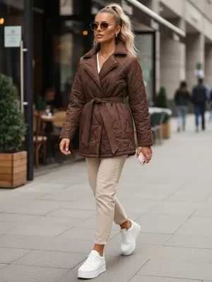 Ženska jakna DSTREET TY5586 SMEĐA