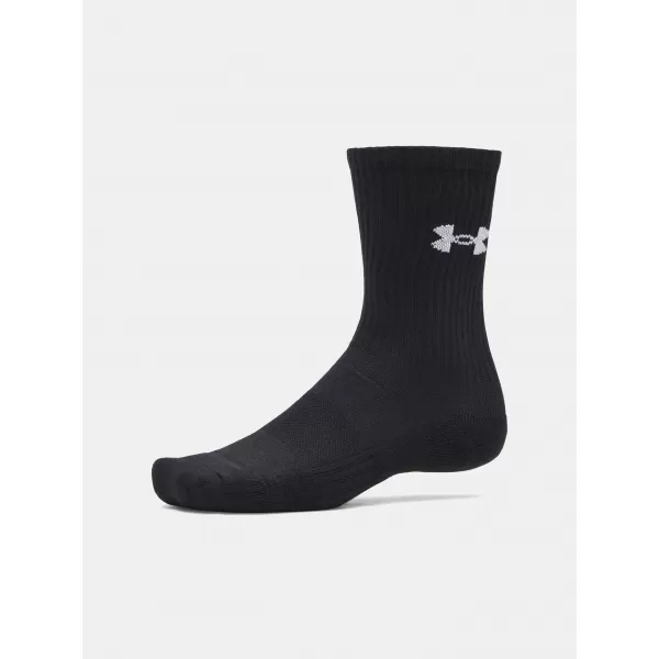  Čarape UNDER ARMOUR PERFORMANCE COTTON 3P CRW 6009685-008 CRNA 
