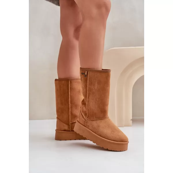  Ženske cipele BIG STAR OO274893 SMEĐA/BEŽ Big Star Shoes 