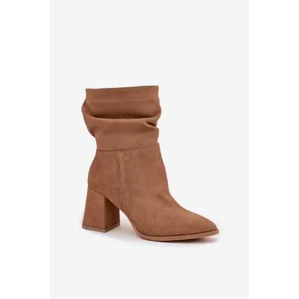  Ženske čizme ZAZOO 4216 BEŽ 