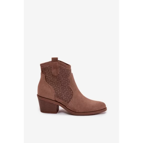  Ženske cipele S.BARSKI HY61-8013 KAVA 