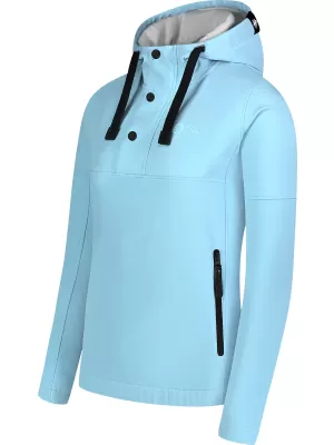 Ženska softshell jakna NORDBLANC SHOAL NBSSL8341 SVIJETLOPLAVA