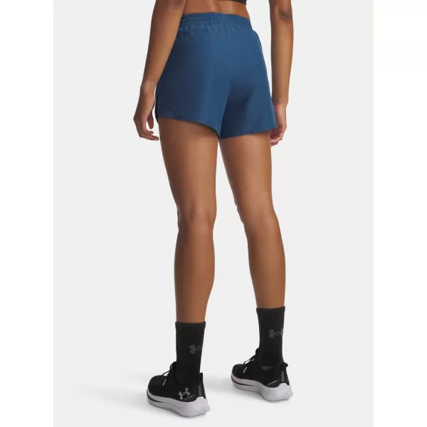  Ženske kratke hlače UNDER ARMOUR UA FLY BY 3'' SHORTS 1382438-498 PLAVA 