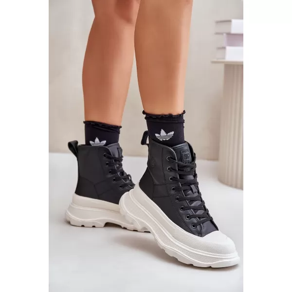  Ženske tenisice BIG STAR OO274A599 BLACK Big Star Shoes 