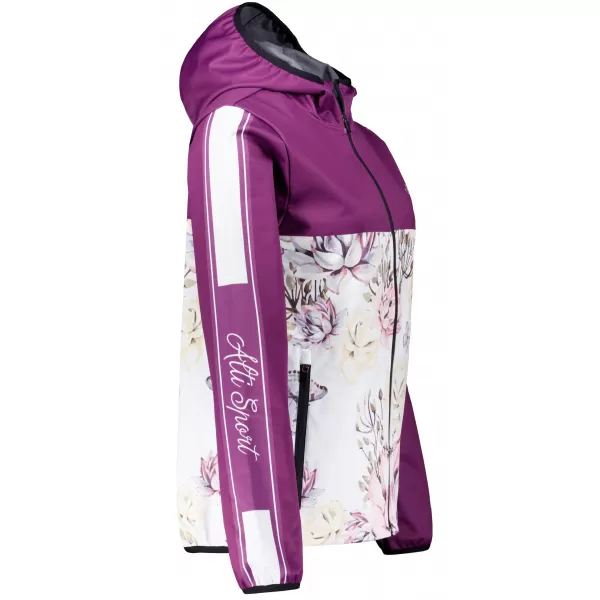  Ženska vrhunska softshell jakna ALTISPORT VOJ/ALW008JACK01 TAMNOCRVENA 