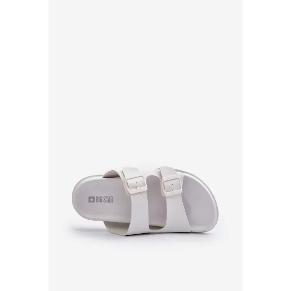  Muške sandale BIG STAR NN174594 WHITE Big Star Shoes 